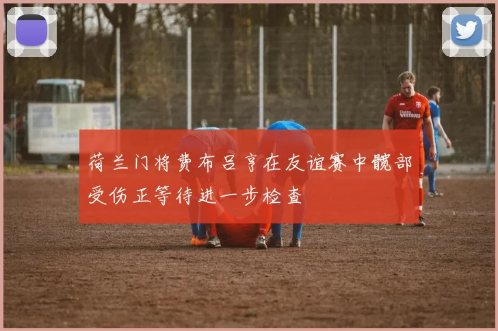 荷兰门将费布吕亨在友谊赛中髋部受伤正等待进一步检查
